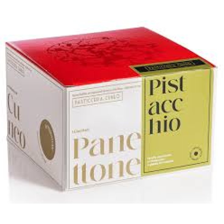 Panettone Con Farcitura Pistacchio Pasticceria Cuneo 600g