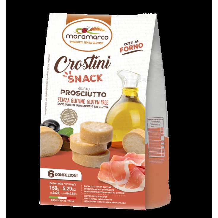 Crostini Snack Prosciutto Moramarco 6x25g