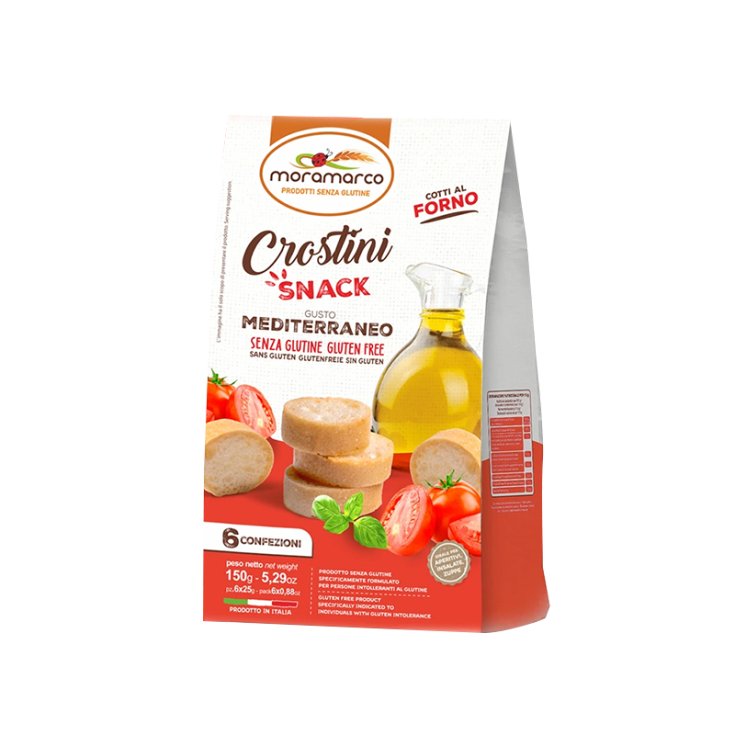 Crostini Snack Mediterraneo Moramarco 6x25g