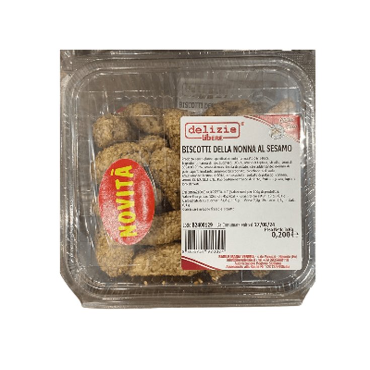 Biscotti Della Nonna Al Sesamo Delizie Libere® 200g