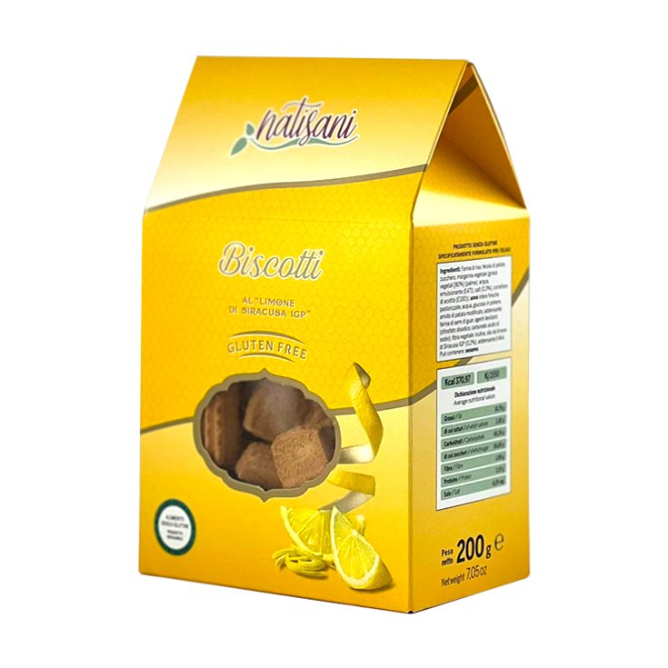 Biscotti Limone Di Siracusa IGP Natisani 200g