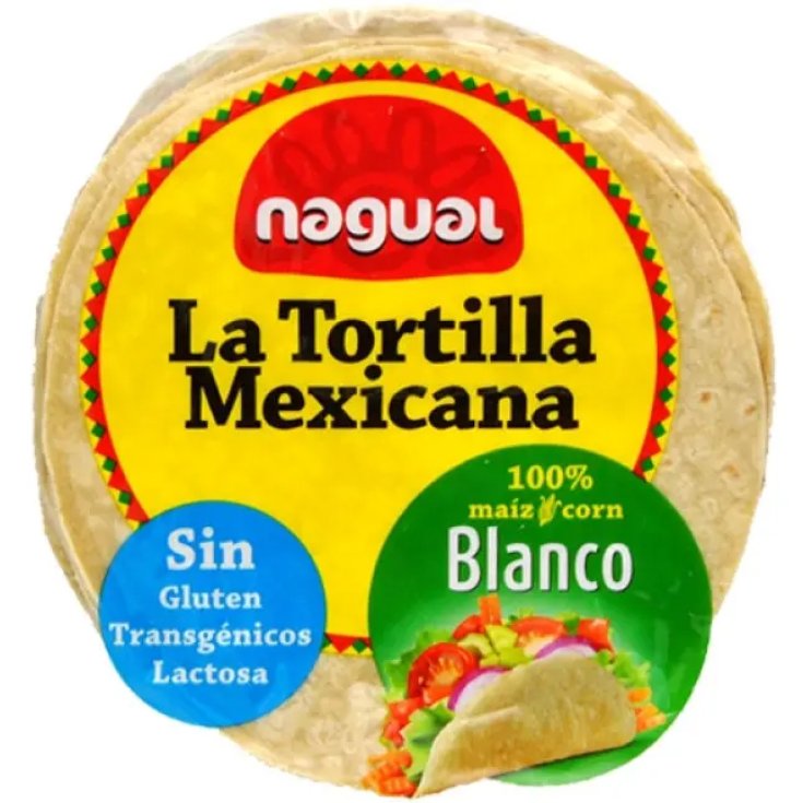 Tortilla Mexicana Bianca Nagual 200g