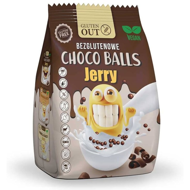 Gluten Out Choco Balls Jerry 375g