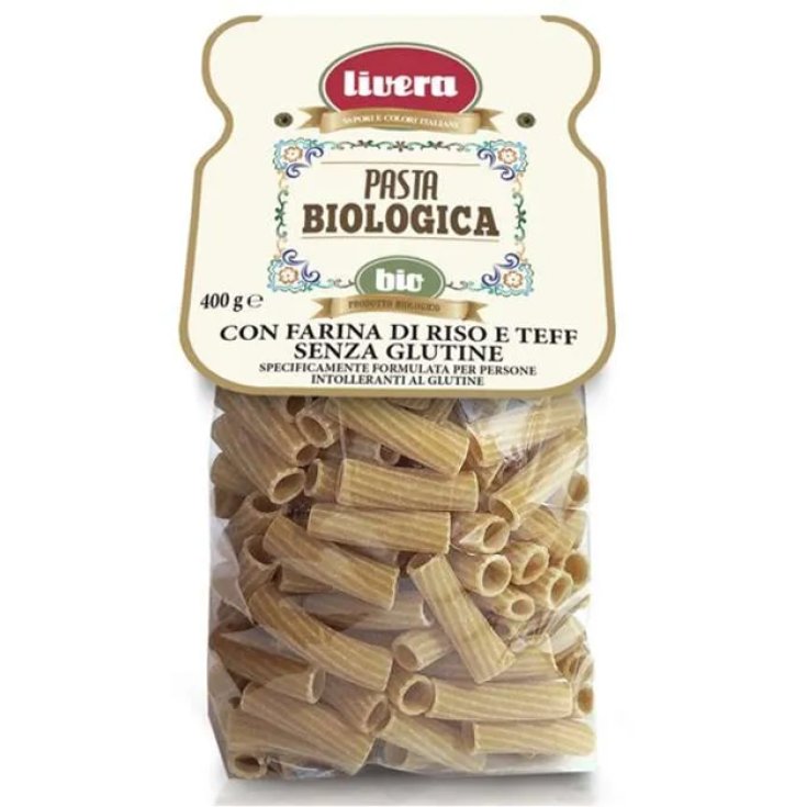 Maccheroni Bio Riso Teff Livera 400g