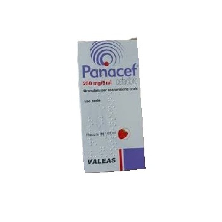 PANACEF 250mg/5ml Granulato per Sospensione Orale