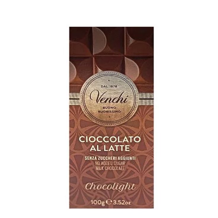 Chocolight Puro Latte Venchi 100g