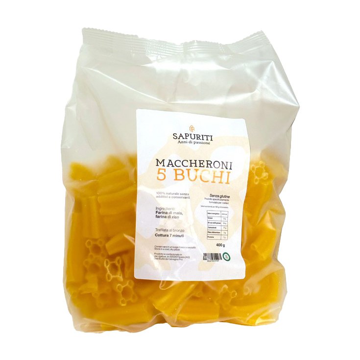 Maccheroni 5 Buchi Sapuriti 400g