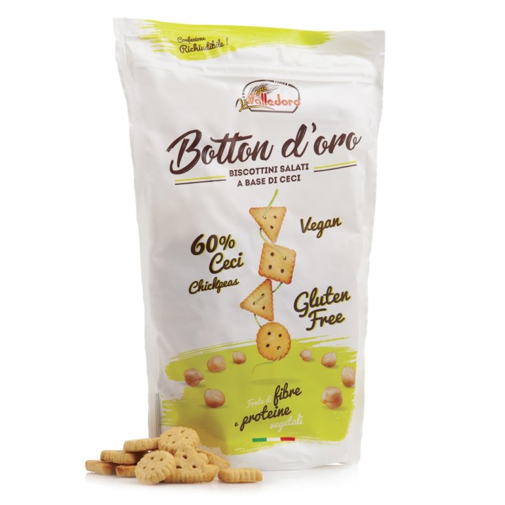 Botton D'Oro Biscottini Salati Ai Ceci Valledoro 200g