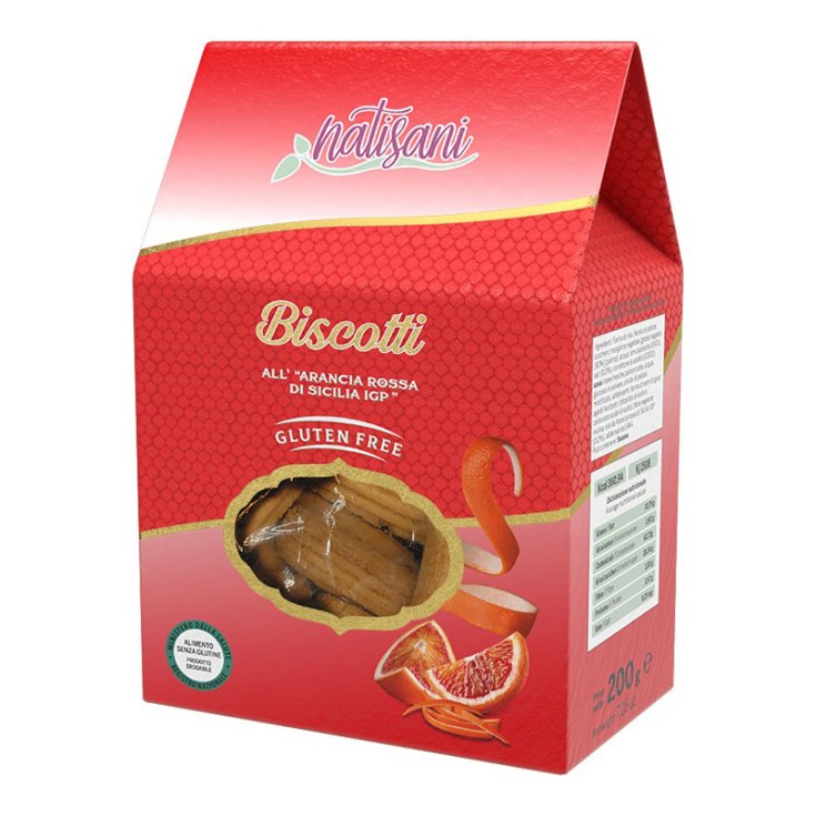 Biscotti Arancia Rossa Sicilia IGP Natisani 200g