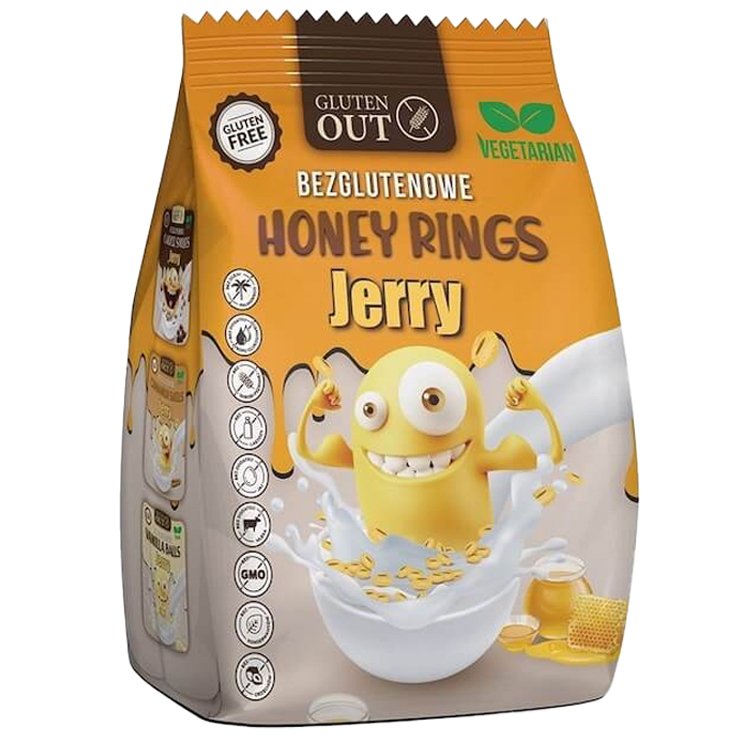 Gluten Out Honey Rings Jerry 375g