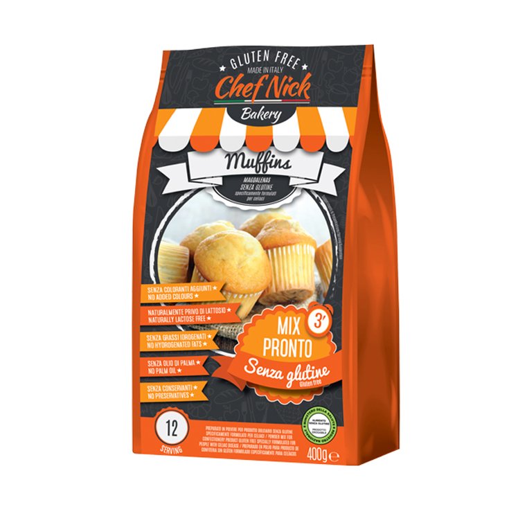 Mix Pronto Muffins Chef Nick 400g