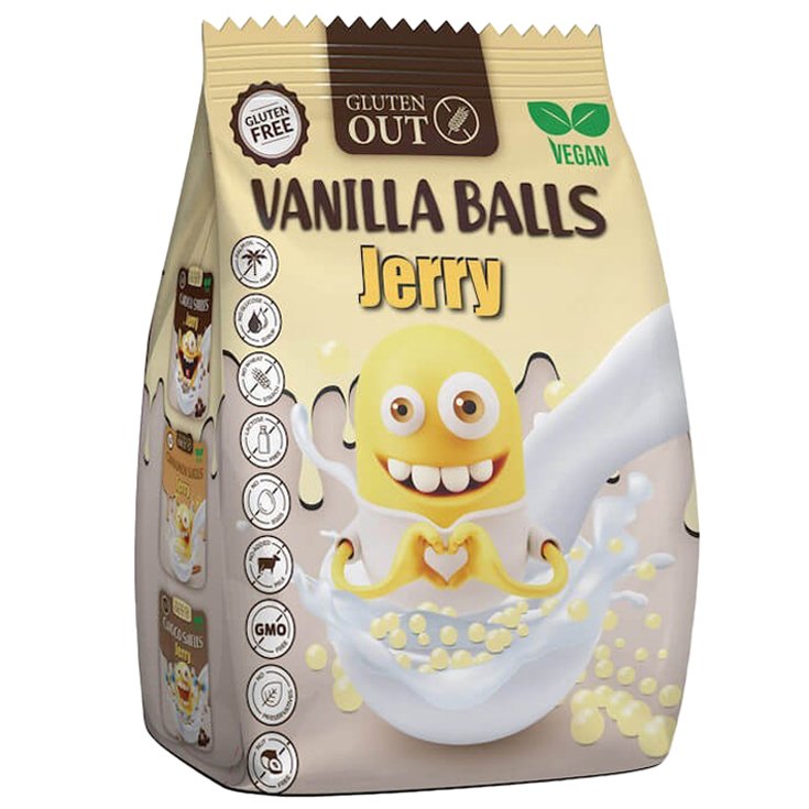 Gluten Out Vanilla Balls Jerry 375g