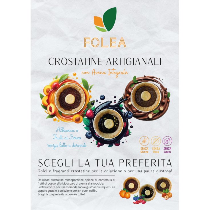 Crostatina Alla Nocciola Folea 50g