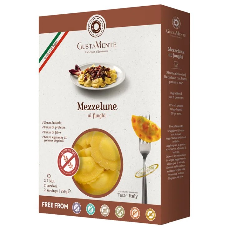 Mezzelune Ai Funghi Gustamente 250g