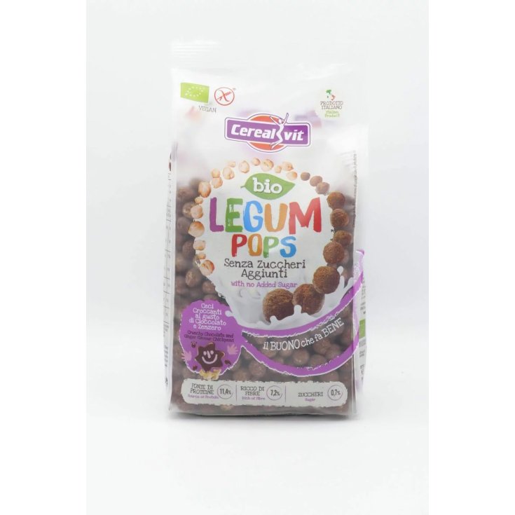 Legum Pops Bio Ceci Cioccolato e Zenzero Cerealvit 175g