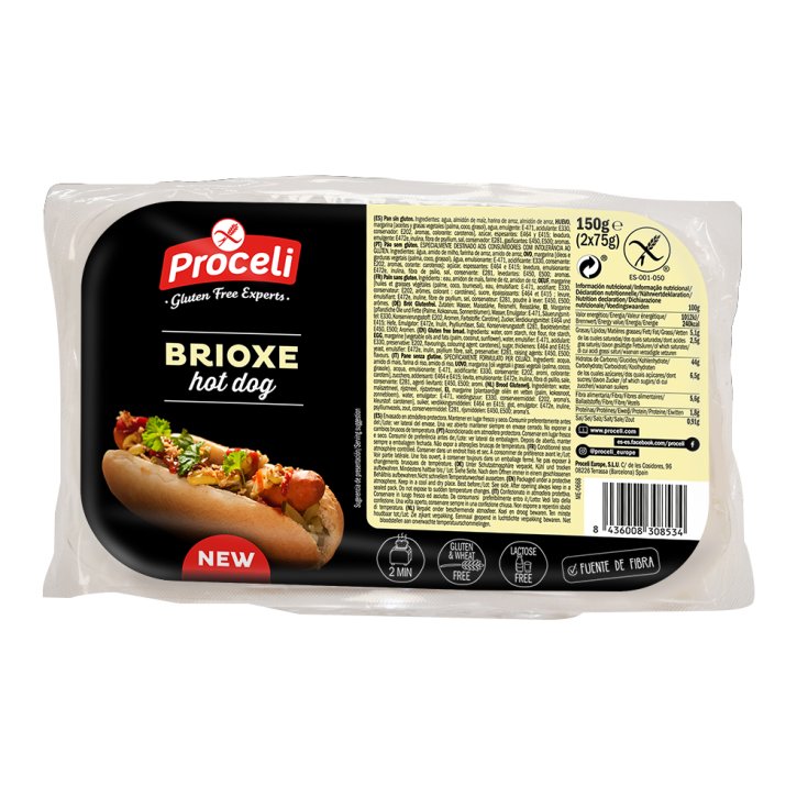 Brioxe Hot Dog Proceli 150g