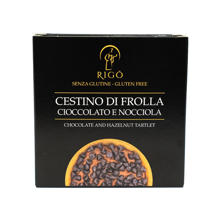 Cestino Di Frolla Cioccolato E Nocciola Rigo' 60g