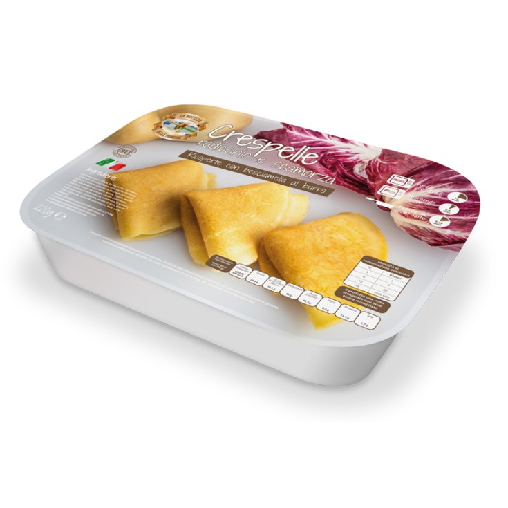 Crespelle Radicchio Scamorza Surgelate La Bottega Delle Mondine Mipa 180g