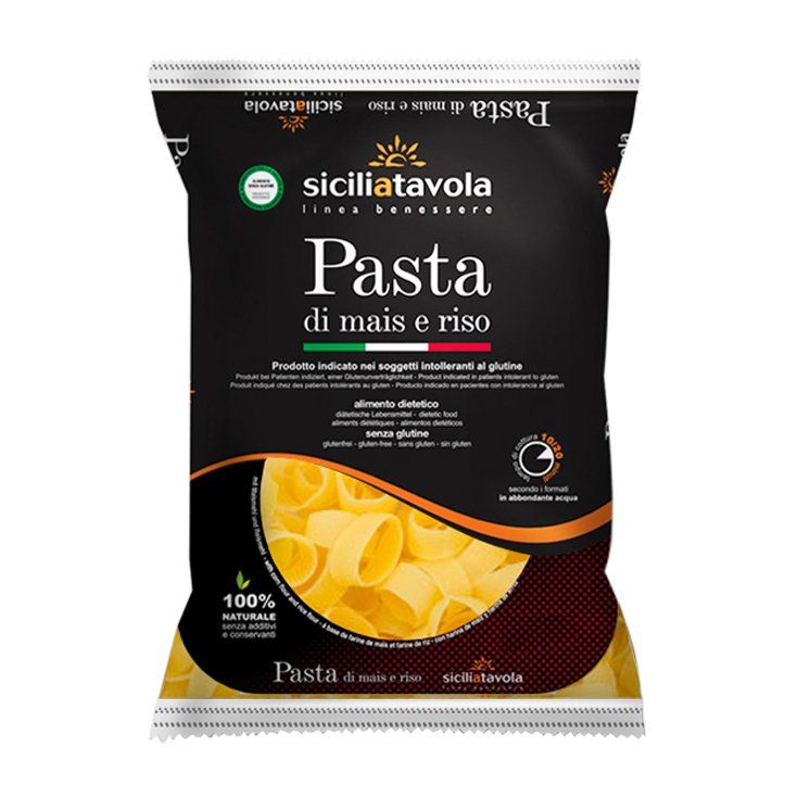 Pasta Mais E Riso Calamarata Siciliatavola 400g