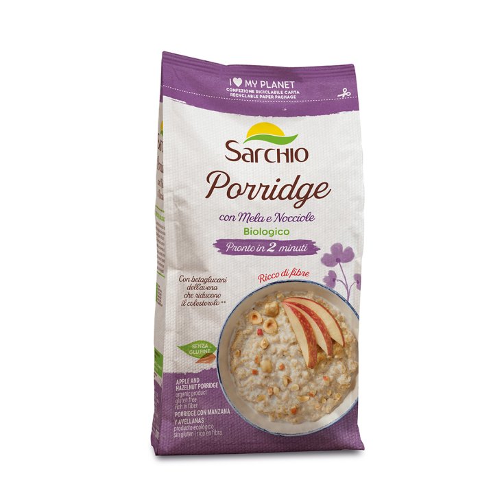 Porridge Mela Nocciole Sarchio 250g