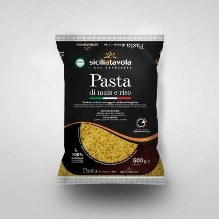 Pasta Mais E Riso Anellini Siciliatavola 500g