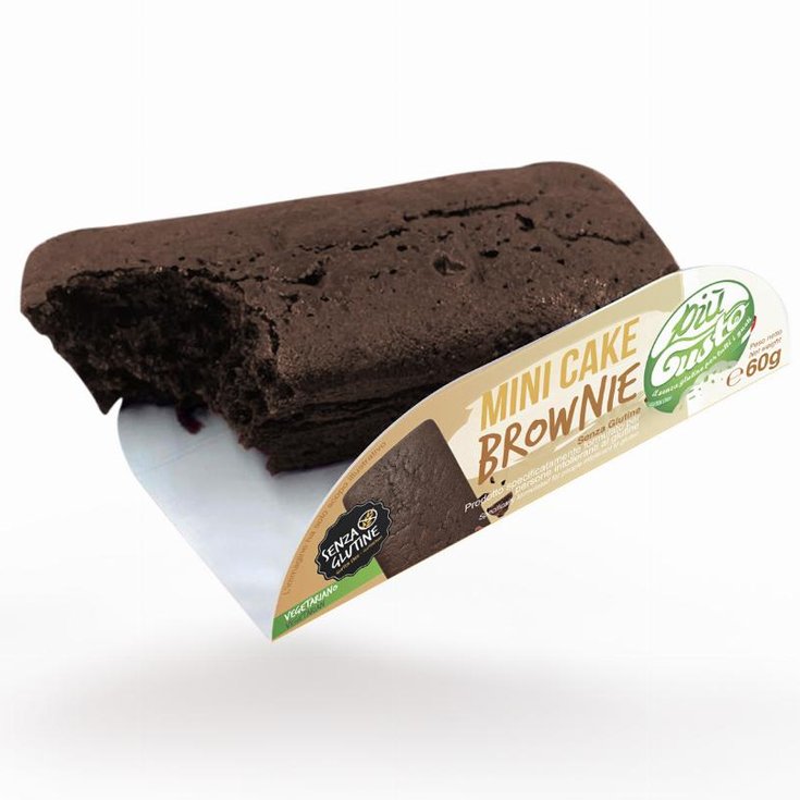 Brownie Mini Cake Al Cioccolato Piu' Gusto 60g