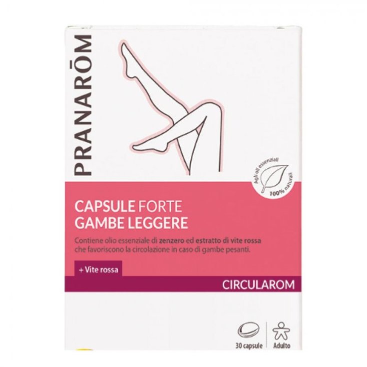 Capsule Forte Gambe Leggere Circularom Pranarõm 30 Capsule