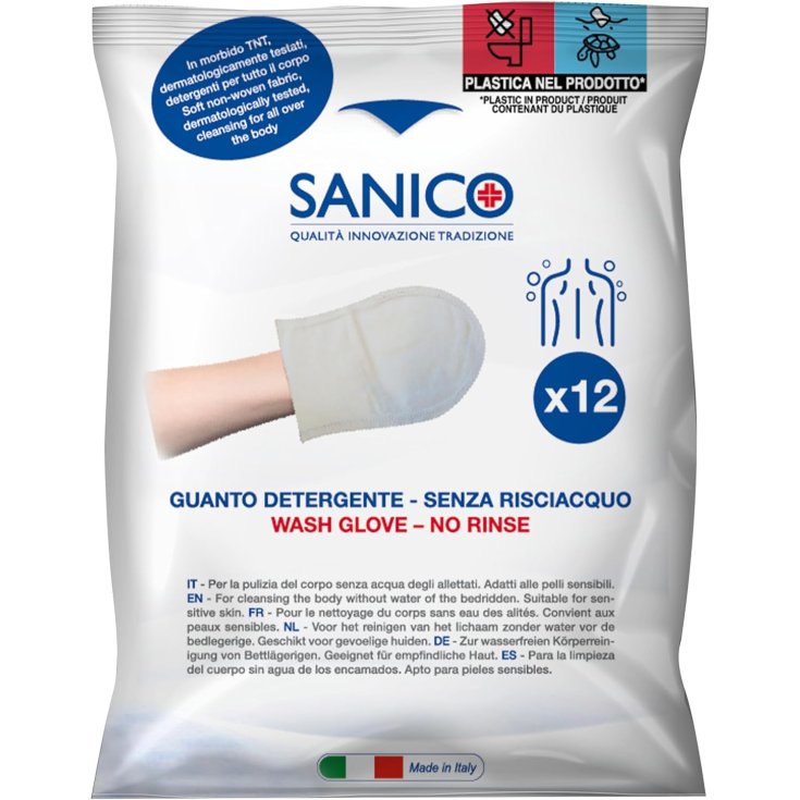 Guanto Detergente Sanico 12 Pezzi