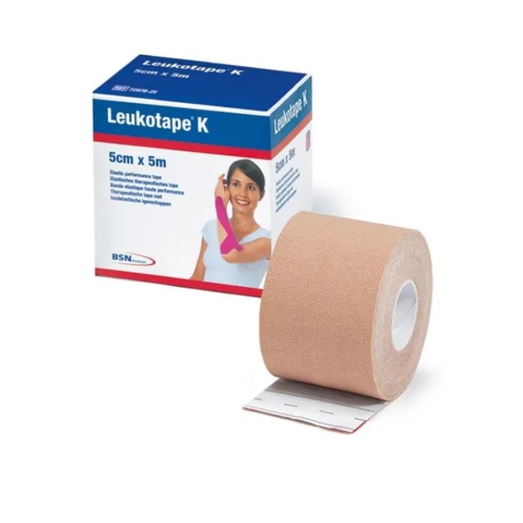 Benda Elastica 5mx5cm Carne Leukotape K