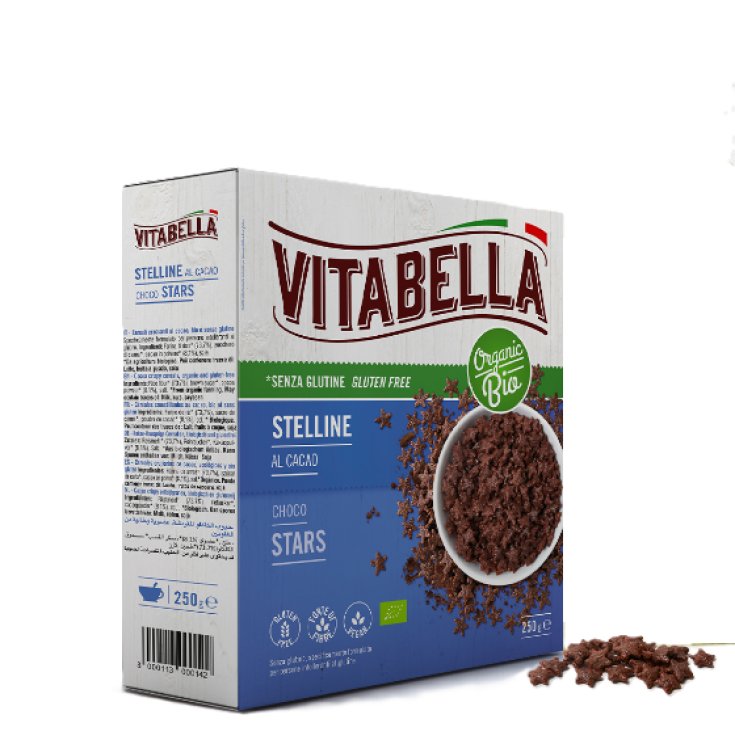 Stelline al Cacao Vitabella 250g