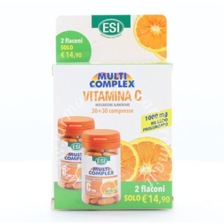 Vitamina C Pura Multicomplex ESI 60 Compresse