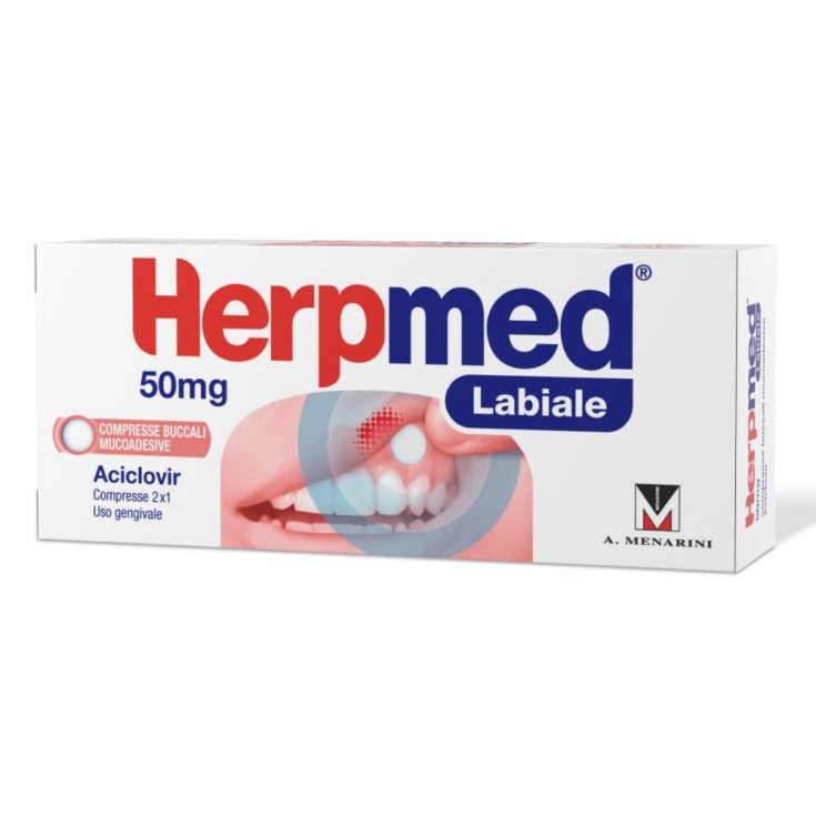 Herpmed Aciclovir 50mg 2 Compresse