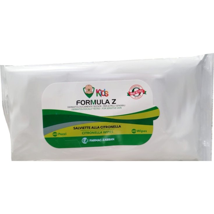 Formula Z Salviette Citronella 40 Pezzi