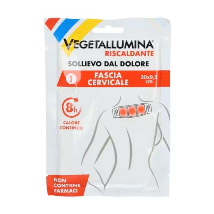 Fascia Cervicale Riscaldante 51 x 9cm Non Adesiva Vegetallumina