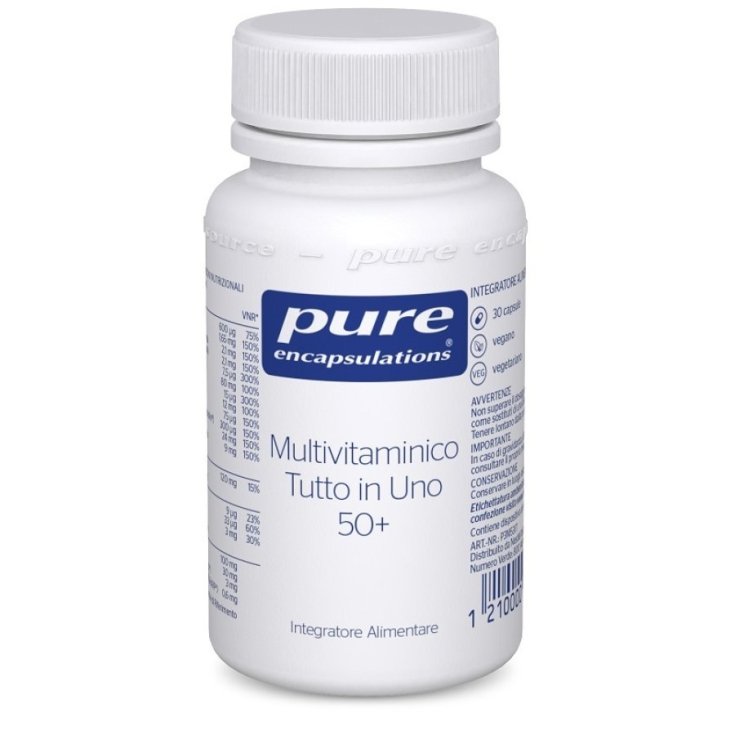 Multivitaminico Tutto in Uno 50+ Pure Encapsulations 30 Capsule