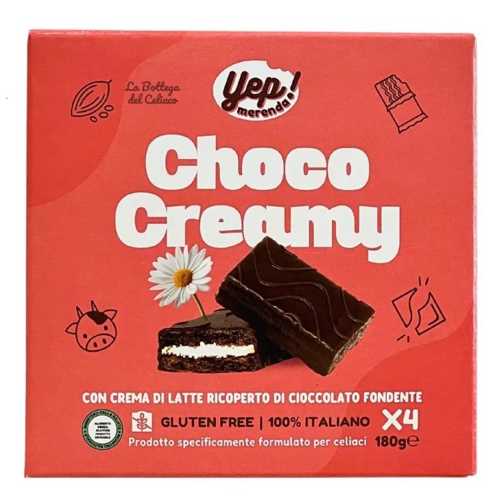 Choco Creamy Yep Merenda 4 Pezzi