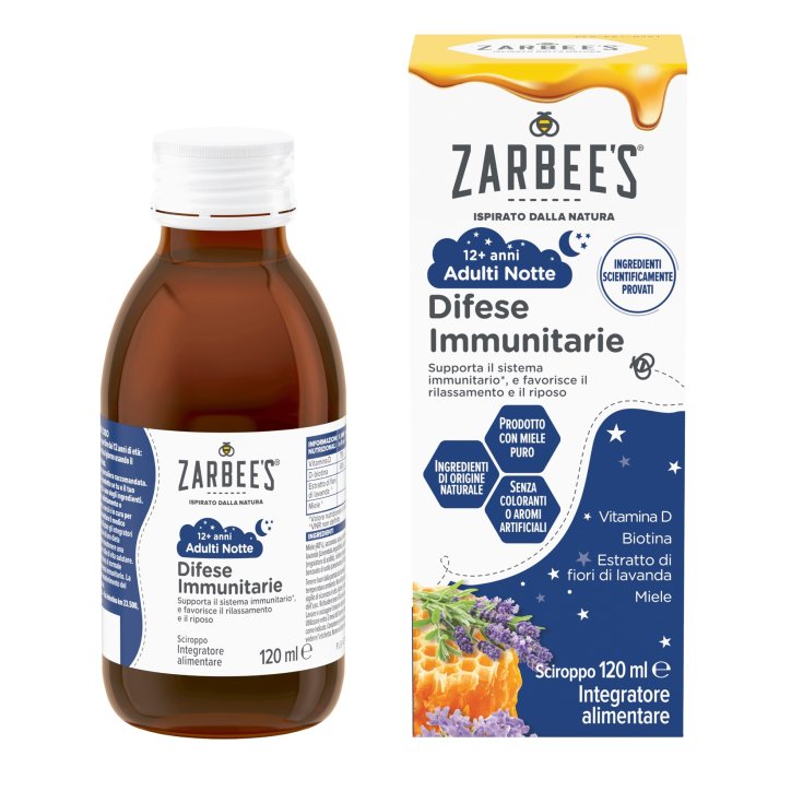 Difese Immunitarie Adulti Notte Zarbee's 120ml