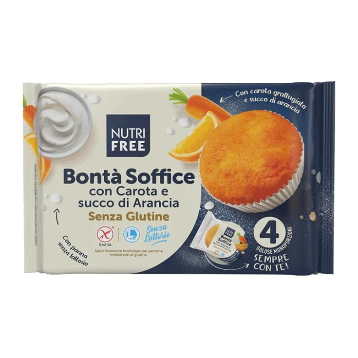 Bontà Soffice Carota e Succo di Arancia NutriFree 140g