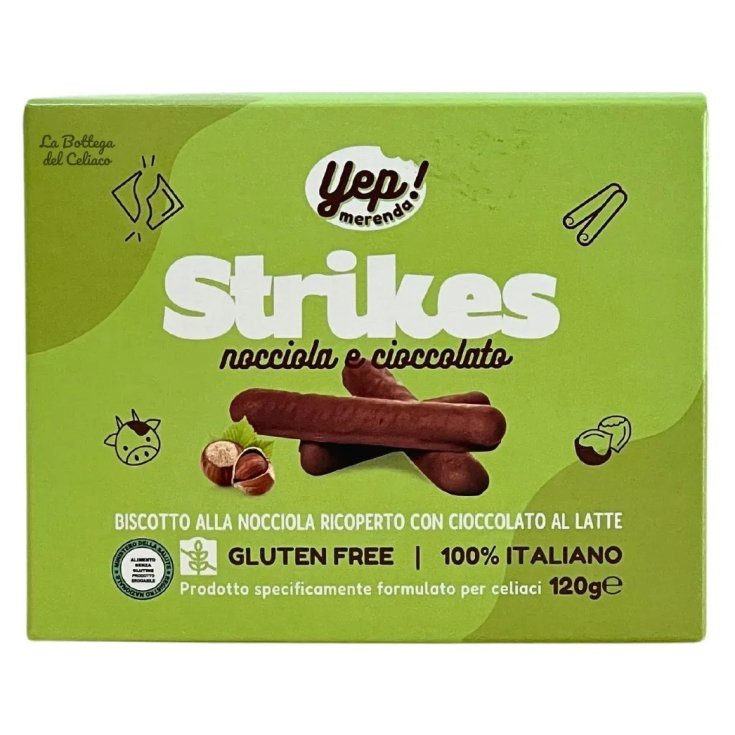 Strikes Nocciola Yep Merenda 120g