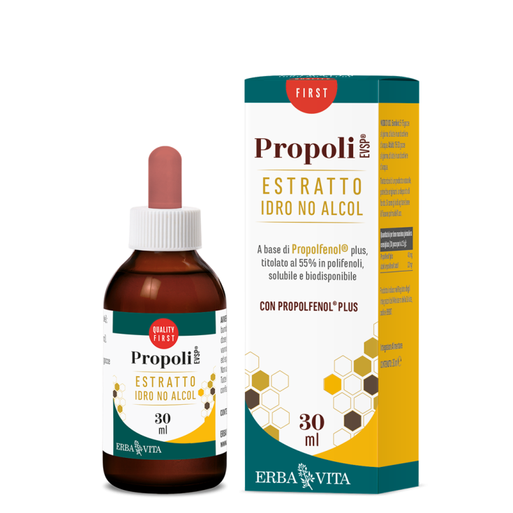 Propoli Evsp® Estratto Idro No Alcol Erba Vita 30ml