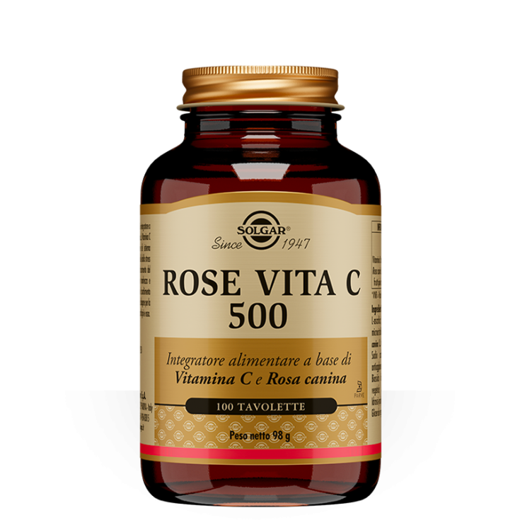 Rose Vita C 500 Solgar® 100 Tavolette