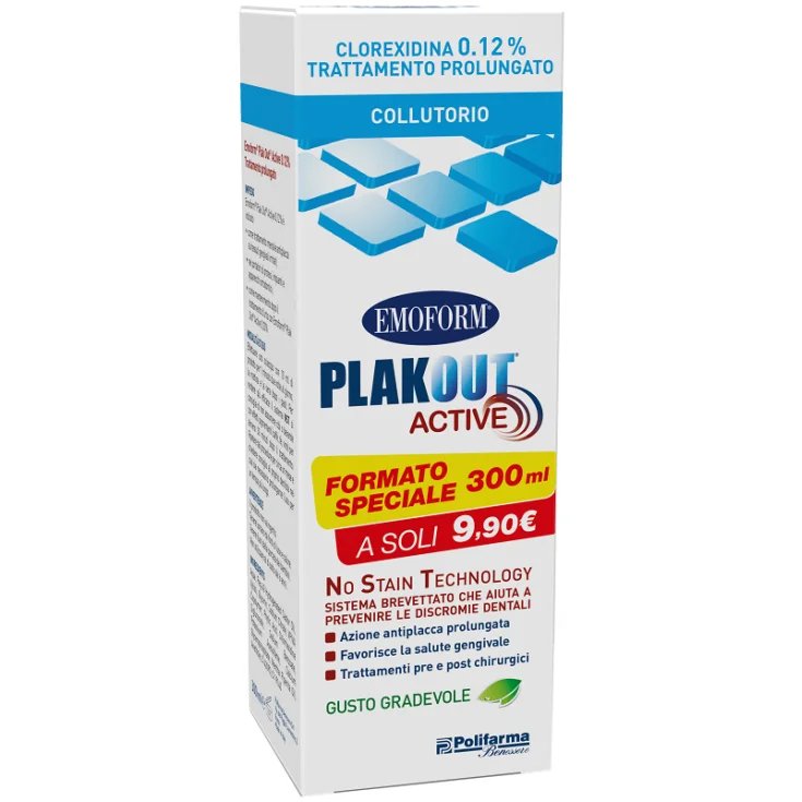 Emoform® PlakOut 0,12% Polifarma 300ml