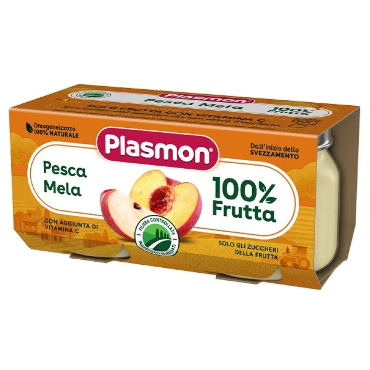 Omogeneizzato Pesca Mela Plasmon® 160g