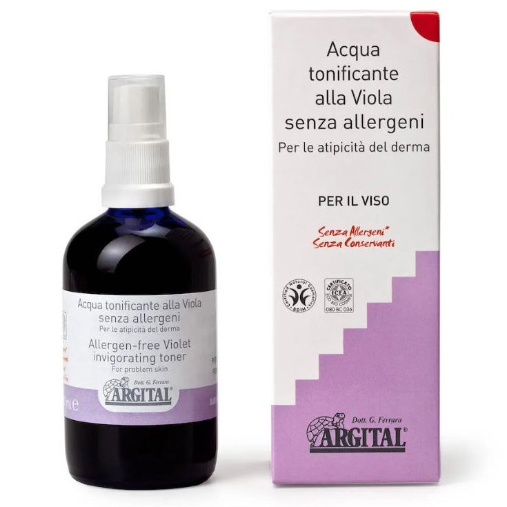 Acqua Tonificante alla Viola Senza Allergeni ARGITAL® 100ml