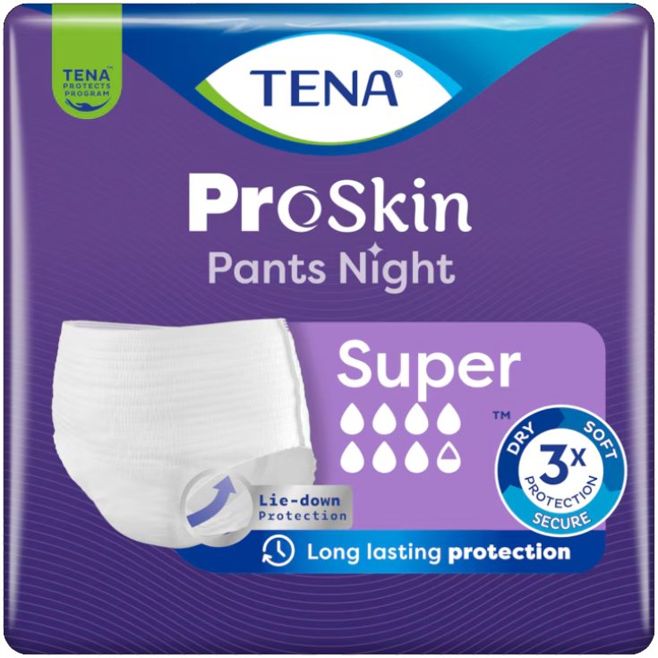 TENA® ProSkin Pants Night Super L 10 Pezzi