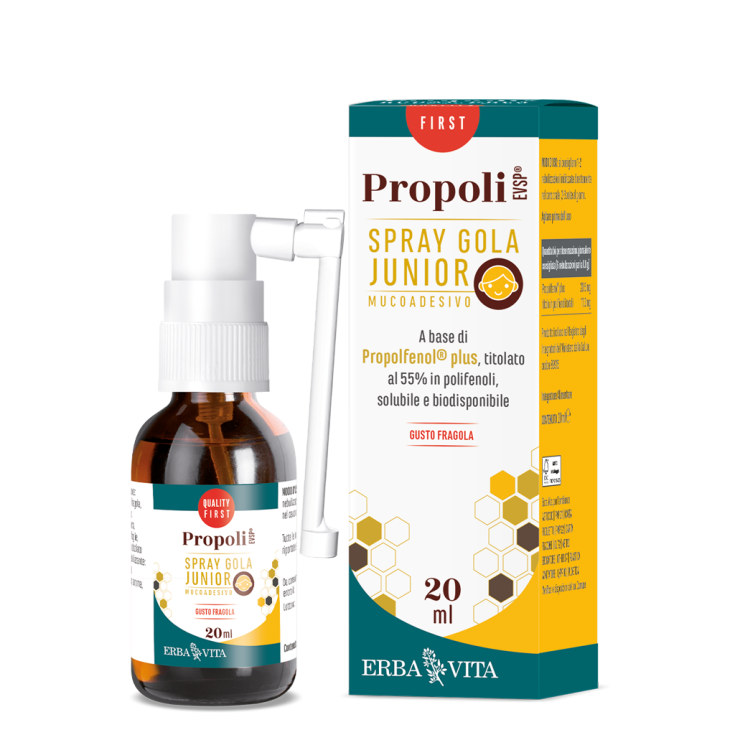 Propoli Evsp® Spray Gola Mucoadesivo Junior Erba Vita 20ml