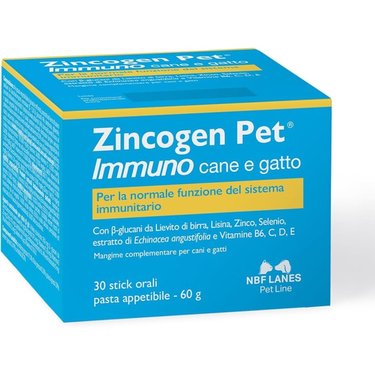 Zincogen Pet Immuno N.B.F. LANES 30 Stick