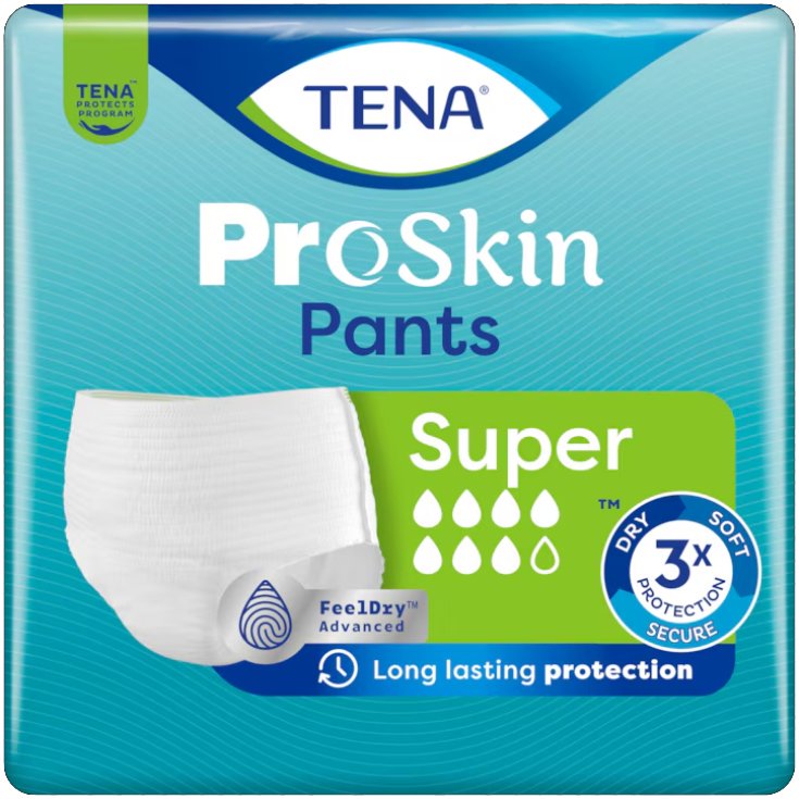 TENA® ProSkin Pants Super M 10 Pezzi