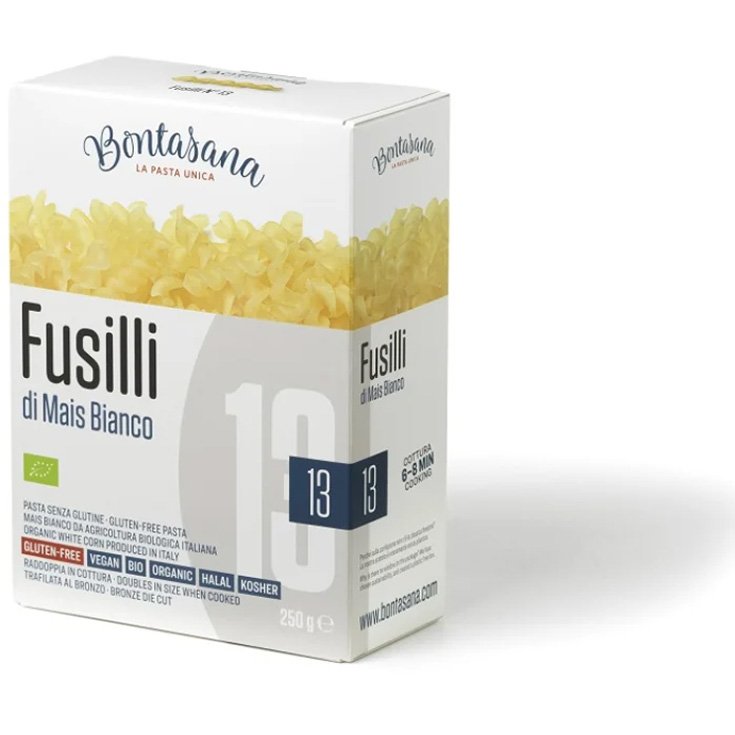 Fusilli Mais Bianco BONTASANA 250g