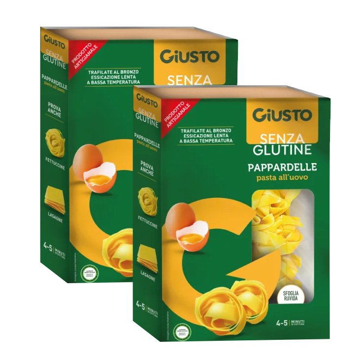 Pappardelle All'Uovo Giusto 2x250g PROMO